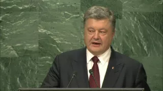 Выступление президента Украины