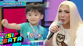 Vice Ganda gets nervous with Argus' magic using his ring | Isip Bata