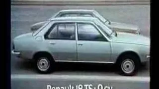 Renault 18 - Anuncio "Une exigence internationale" 1978