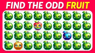 Find the ODD One Out - Fruit Edition 🍏🍓🍉 | 30 Ultimate Levels