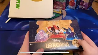 First Chapter Lorcana Box Opening! How Many Legendaries Are In Here!?