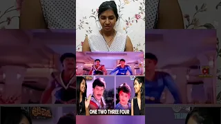 One Two Three Four Songs Reaction | #StateRowdy #chiranjeevisongs #telugusongs #shorts