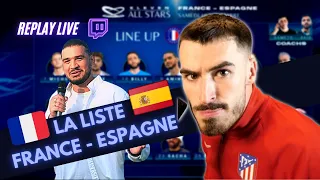 PFUT REACT A LA LISTE FRANCE - ESPAGNE (feat Amine) ⚽️🇫🇷