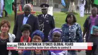 Ebola virus spreading at faster rate in West Africa
