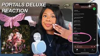 REACTING TO PORTALS DELUXE SONGS (POWDER ,PLUTO, MILK OF THE SIREN) | MELANIE MARTINEZ REACTION