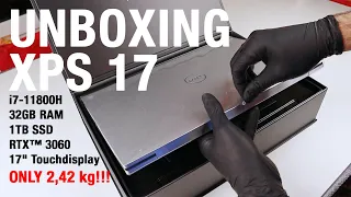 UNBOXING DELL XPS 17! First impressions!