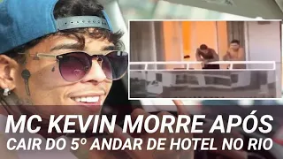 MC Kevin morre após cair do 5º andar de hotel no Rio