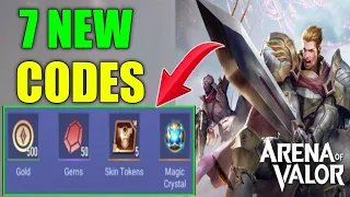 All New! ARENA OF VALOR REDEEM CODE 2022 | NEW ARENA OF VALOR CODES 2022