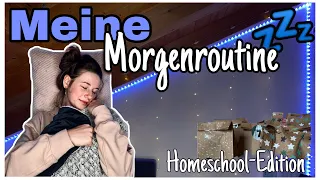 Meine MORGENROUTINE🤍🦋| HOOMESCHOOL Edition❄️| jennyxbelly_