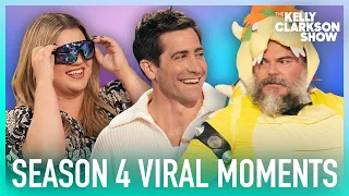 Kelly Clarkson Show Most Viral S4 Moments Ft. Jake Gyllenhaal, Keanu Reeves, Dolly Parton | Original