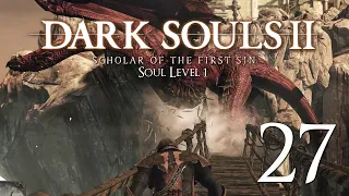 Dark Souls 2: SotFS - Soul Level 1. Dragon Aerie and Babby Aldia! [Part 28]