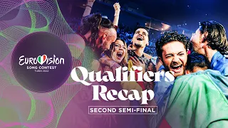 The 10 Qualifiers Recap - Second Semi-Final - Eurovision 2022 - Turin