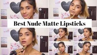 Best Matte Nude Lipsticks EVER | Loreal Color Riche Matte Lipsticks | Anusha Swamy