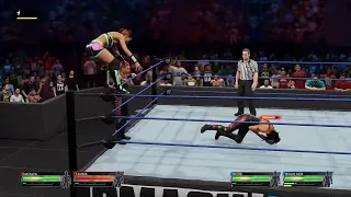 Natalya and Tamina vs Tegan Nox and Shotzi-Smackdown-May 27th,2022-WWE 2K22