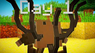 Minecraft But There’s Deadly Parasites - DAY 1