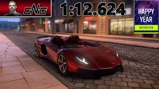 Asphalt 9: Happy New Year - Lamborghini Aventador J (1:12.624 - AC™oNio)