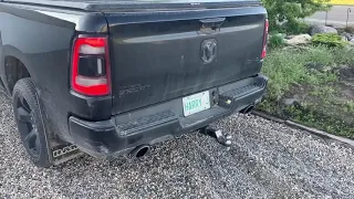 2019 Ram 1500 Super 44 resonator delete cold start