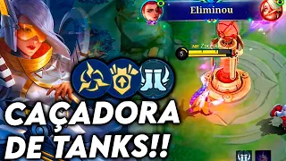 O TERROR DOS TANK ATACA NOVAMENTE - LESLEY GAMEPLAY | Mobile Legends