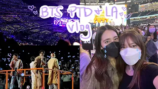 VLOG| BTS PTD LA concert (floor seats!) day 1 & 3, galbijjim on🔥& CA cuisine📍a week of my life in LA