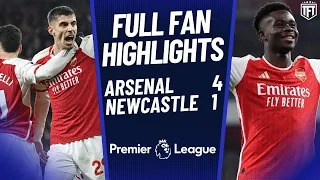 Arsenal ARE WORLD CLASS! Arsenal 4-1 Newcastle Highlights