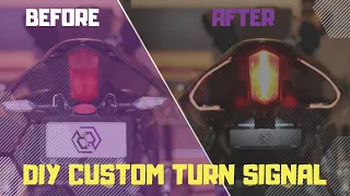 CHEAP, EASY, DIY turn signal light mod Tutorial 2015+ R1/R1M