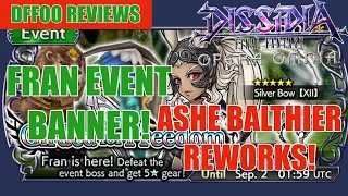 FRAN EVENT BANNER ASHE BALTHIER REWORK | (DFFOO) Dissidia Final Fantasy Opera Omnia