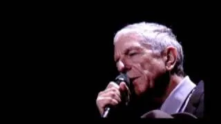 Leonard Cohen 'I'm Your Man', Sydney Jan 2009