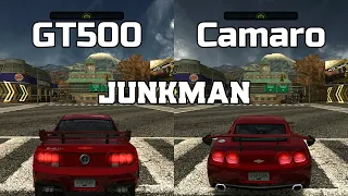 Ford Shelby GT500 vs Chevrolet Camaro - NFS MW Redux V3 - WHICH IS FASTEST ?