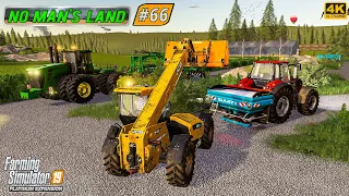 ⭐Farming Simulator 19⭐No Man's Land #66⭐Sowing Spelt. Animal Care. Fertilizing Grass Fields⭐4K⭐