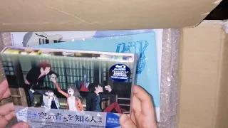 [UNBOXING] Her Blue Sky (2019) Anime Movie Blu-ray Limited Edition from HMV