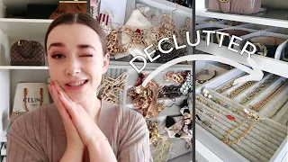 Wardrobe Declutter | Organizing my Accessories & Jewelry