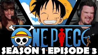 FIRST TIME WATCHING One Piece Season 1 Episode 3 TV SERIES