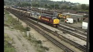 South Wales Freight in 2001/03. 37s at Aberdare,Ebbw Jct., Barry and Canton