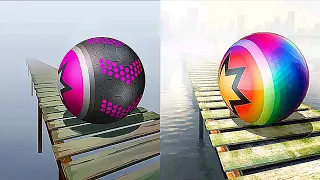 Rollance Adventure Balls vs Rolling Balls Sky 3D 🌈 Gameplay Android iOS 💥 Nafxitrix Gaming Game 5