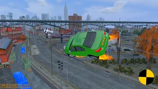 GTA 4 CRASH TESTING REAL CAR 339