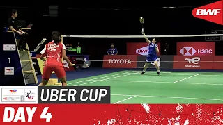 BWF Uber Cup Finals 2022 | Japan vs. Indonesia | Group A