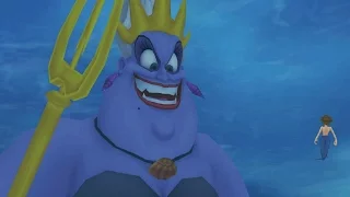 Kingdom Hearts: Giant Ursula Boss Fight (PS3 1080p)