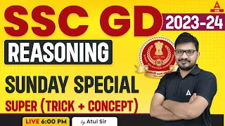 SSC GD 2023-24 | SSC GD Reasoning by Atul Awasthi | SSC GD Reasoning Trick & Concept | Lec 10