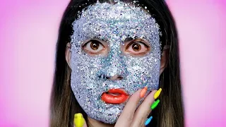 Putting 1 Pound Of Glitter On My Face!