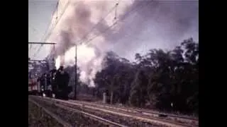 3501and 3526, Blue Mountains double header, 1968.