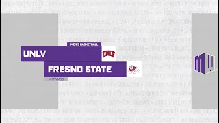 HIGHLIGHTS: UNLV vs Fresno State Men's Basketball 2/16/2022