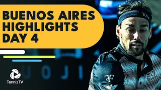 Schwartzman Battles Munar; Fognini & Cerundolo In Action | Buenos Aires 2022 Highlights Day 4