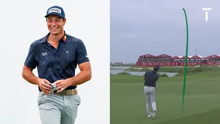 Every shot of Viktor Hovland's 64 including 9 birdies! | Round 1 | 2022 Abu Dhabi HSBC Championship