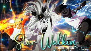 Star Walkin 💫| Naruto And sasuke vs momoshiki- Edit [AMV] Quick!