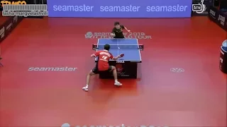 Hugo Calderano vs Fan Zhendong (Hungarian Open 2018)