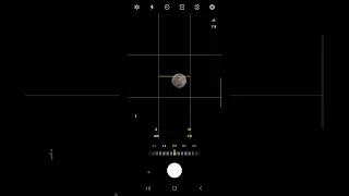 SAMSUNGのスマホ、Galaxy S22 Ultraで撮影する月🌕️