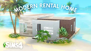 Ultra Modern Vacation Home 🌴 // The Sims 4 Speed Build
