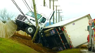 Top 10 Total Bad Day at Work Fails 2023| Idiots Dangerous Truck & Car Driving Fails Compilation 2023