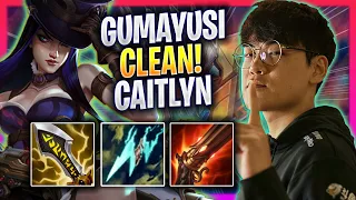 GUMAYUSI IS SUPER CLEAN WITH CAITLYN! - T1 Gumayusi Plays Caitlyn ADC vs Smolder! | Season 2024