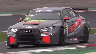 TCR DSG Europe Vallelunga 2h 2021- RS3 LMS vs Seat Leon vs Vw Golf